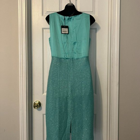 St John by Marie Gray Ultramarine Santana Knit Evening/Occasion Dress Sz 4 - Picture 5 of 8